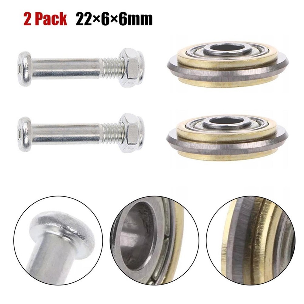 2 Pieces Tiles Wheels Rustproof for Tile Brick Porcelain