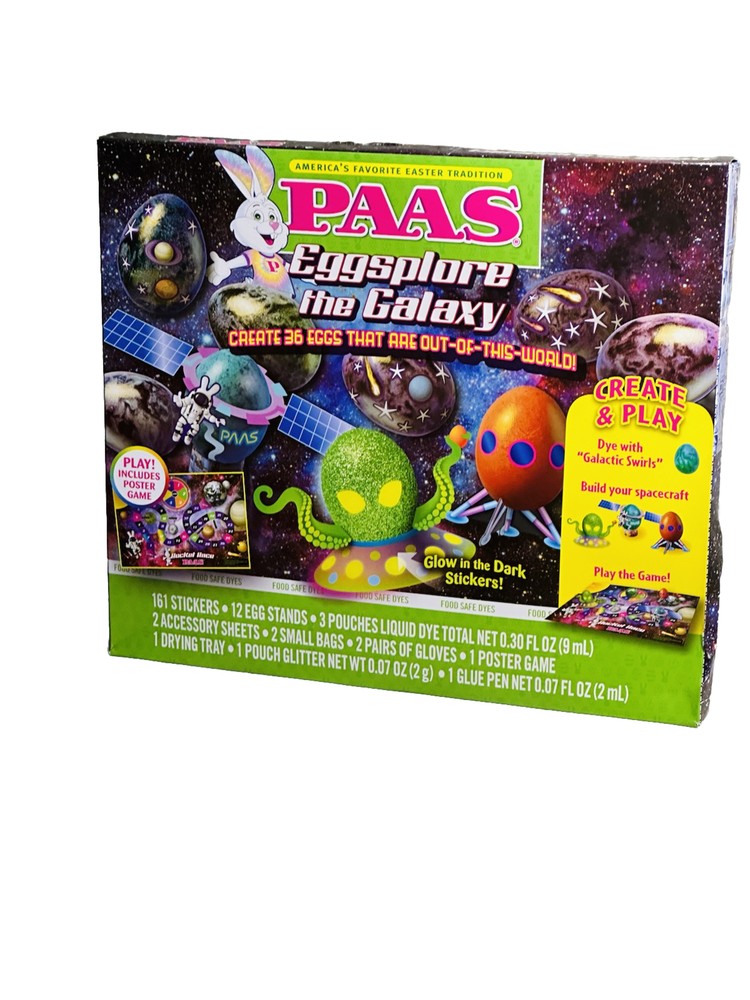 Eggsplore in the Galax Egg Decorating and Dye Kit- Easter