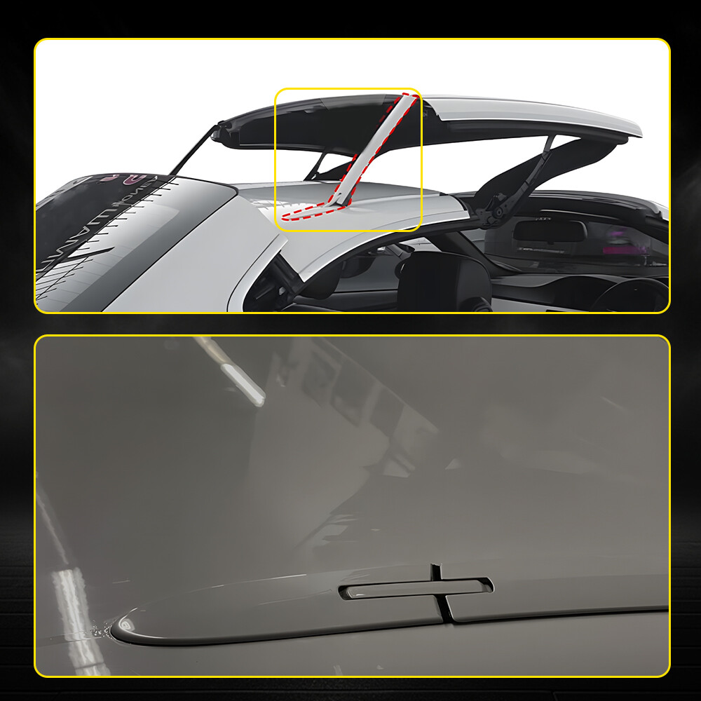 4Pcs Left+Right Convertible Roof Top Hinge Cover Fits BMW E93 335i M3 M4 F83 EOA