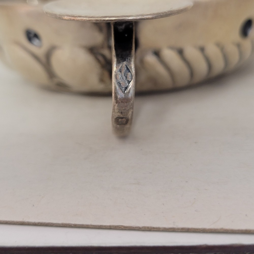 FRENCH STERLING SILVER WINE TASTER 1860'S