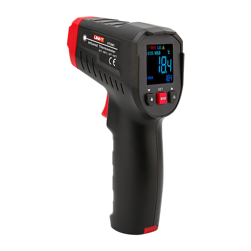 UNI-T Digital Infrared Thermometer Temperature Gun Laser Thermal Sensor 500℃