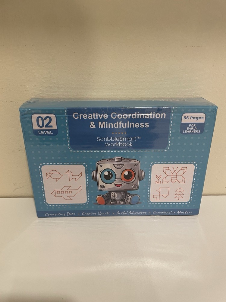 Little Curious Minds Scribble Smart Work Book: Level 2 (Creative Coordination)