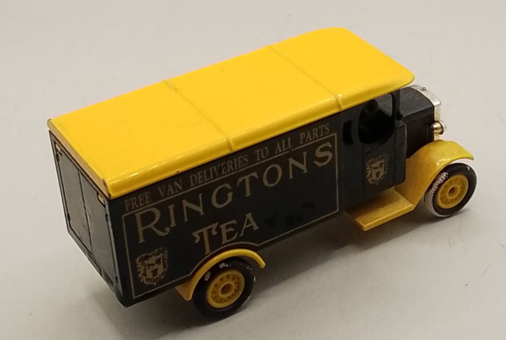 Lledo Days Gone black Ringtons Tea van