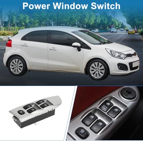 Power Window Switch Front Left Driver Side Window Control Switch for Kia Rio