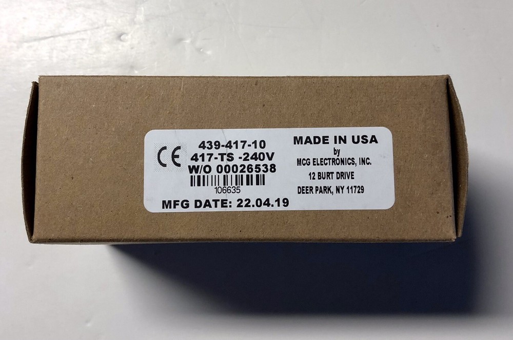 MCG-417-TS (Equipment level Surge Protector)