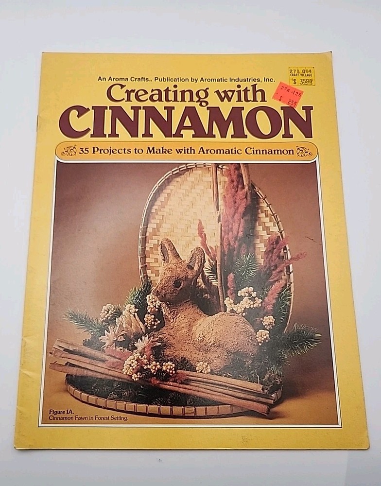 Creating With Cinnamon Craft Project Instruction Pattern Design Booklet 1983