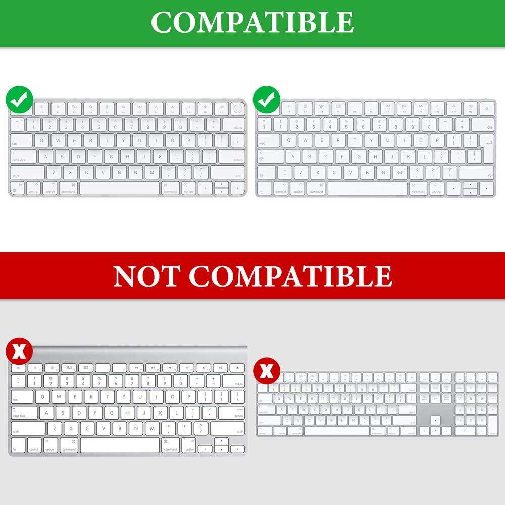 Geekria Carrying Case for Magic Keyboard Wireless Bluetooth