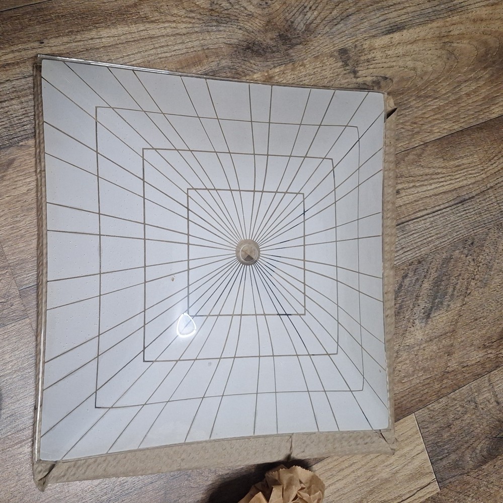 Mid Century Modern bee line Semi Flush Light