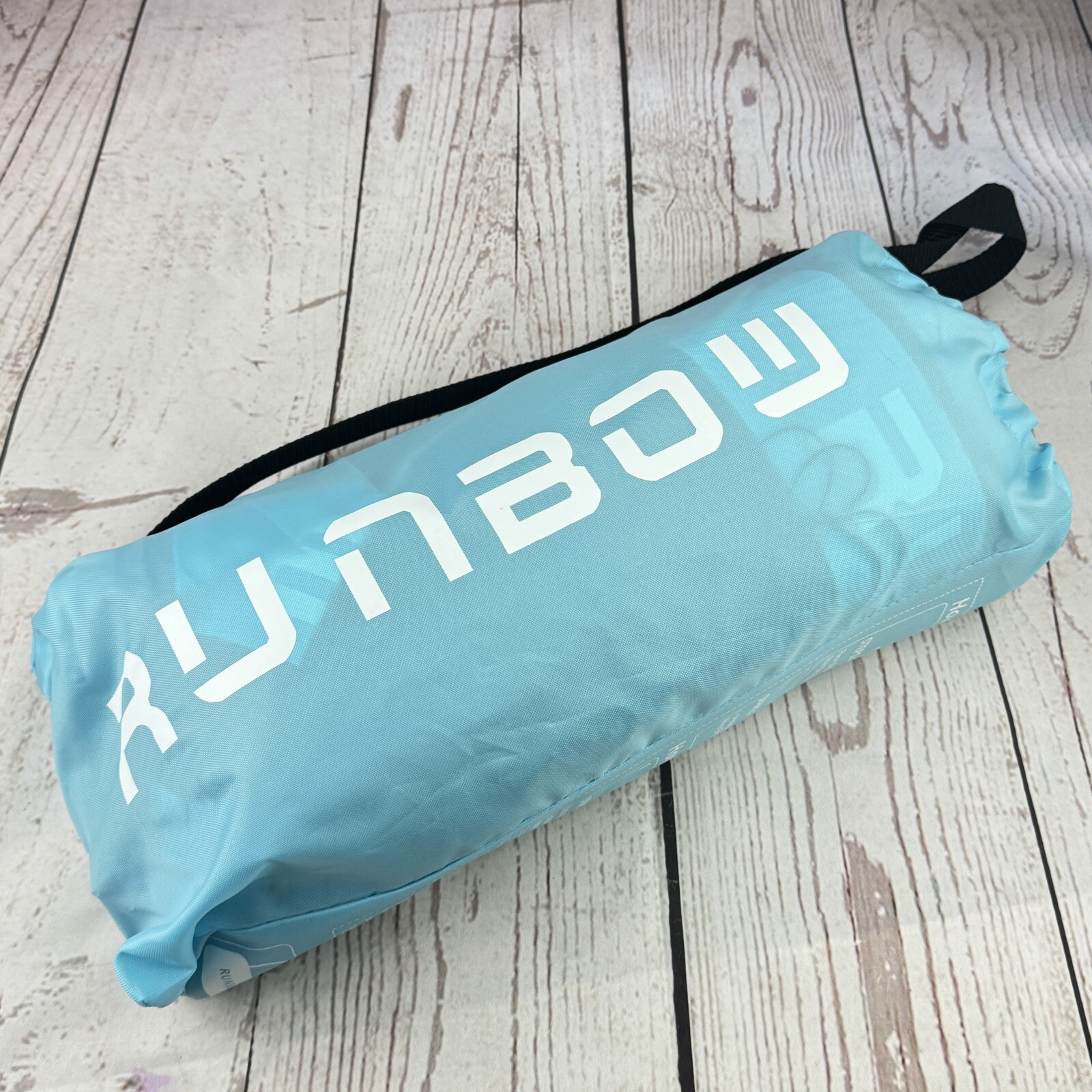 2x Portable Kids Soccer Goal Sky Blue 6x4 for Backyard Practice with Carry Bag