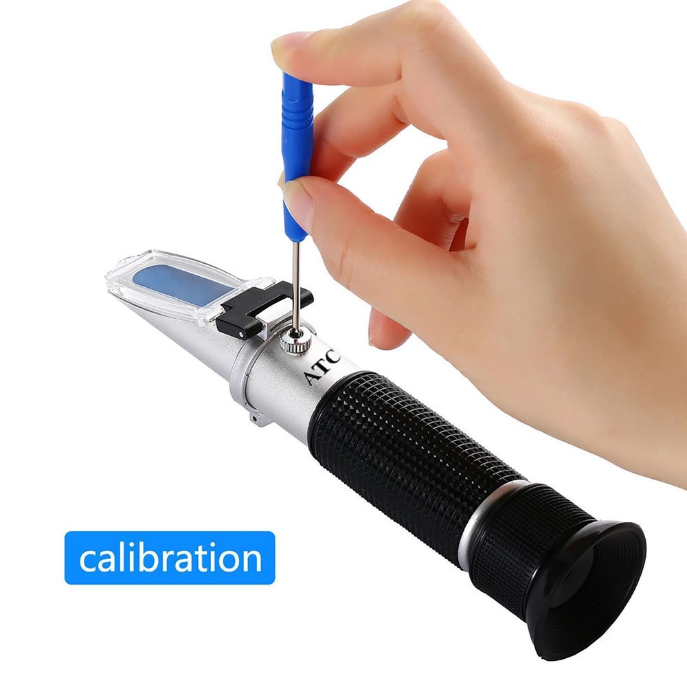 Refractometer W/ Storage Box W/ Atc Measuring Sugar Content