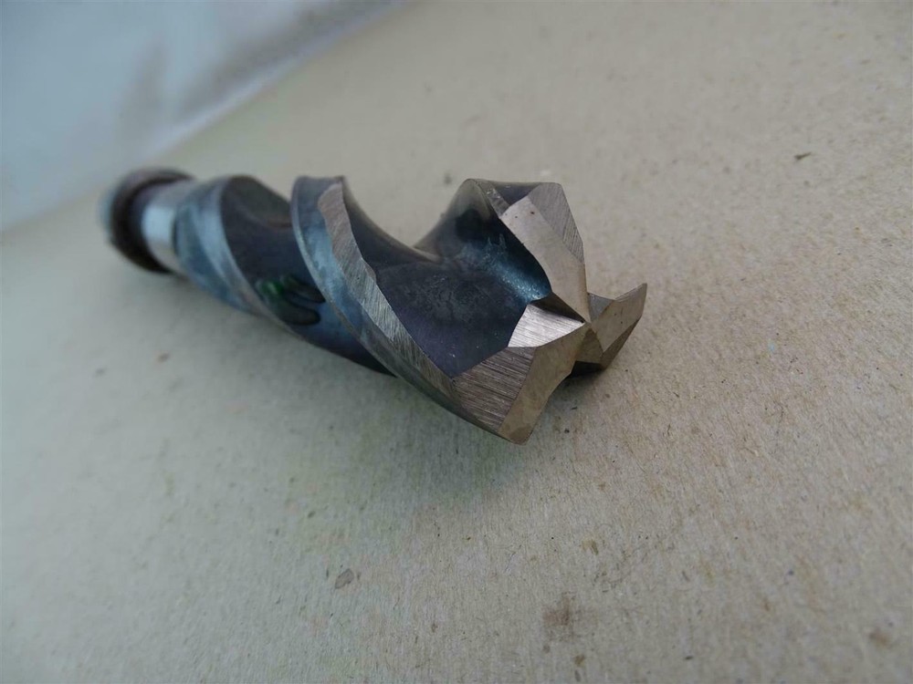 Melcut Tools HSS Threaded Shank , 3-Flute Drill