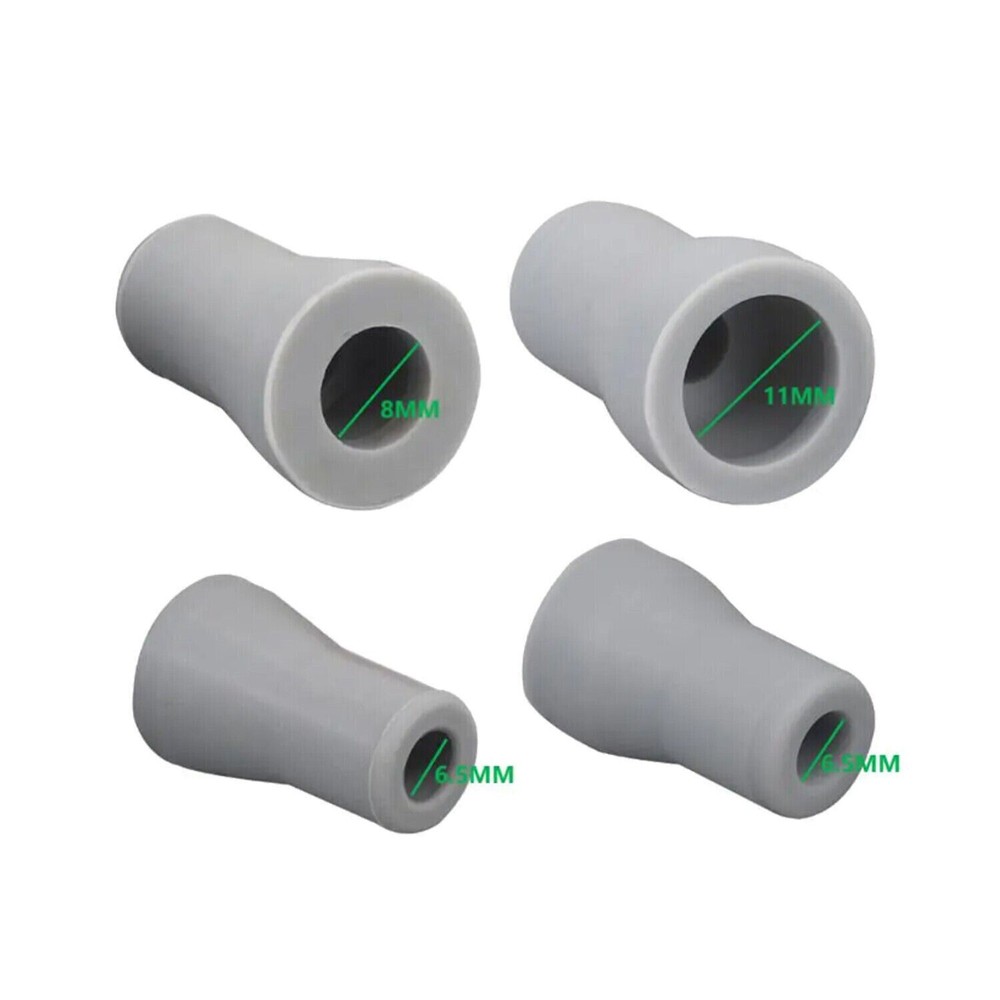Dental Saliva Ejector Weak/Strong Suction Rubber Snap Tip Adaptors Replacement
