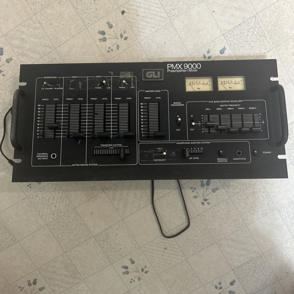 GLI PREAMPLIFIER/MIXER PMX-9000