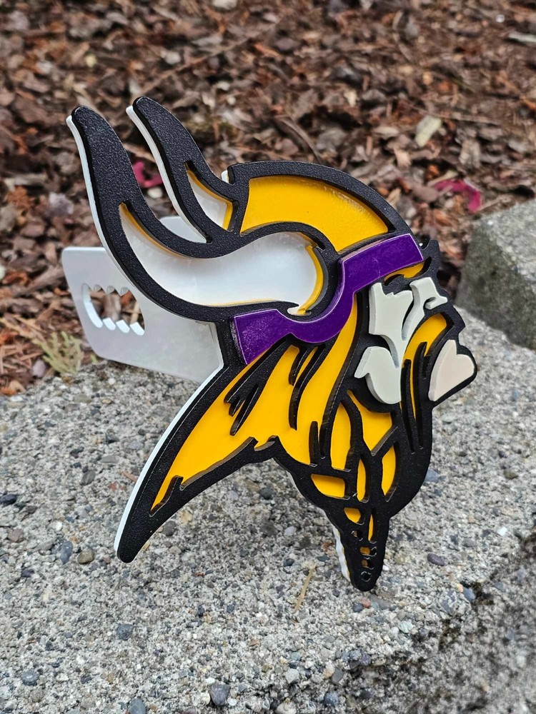 Minnesota Vikings Custom Hitch Cover