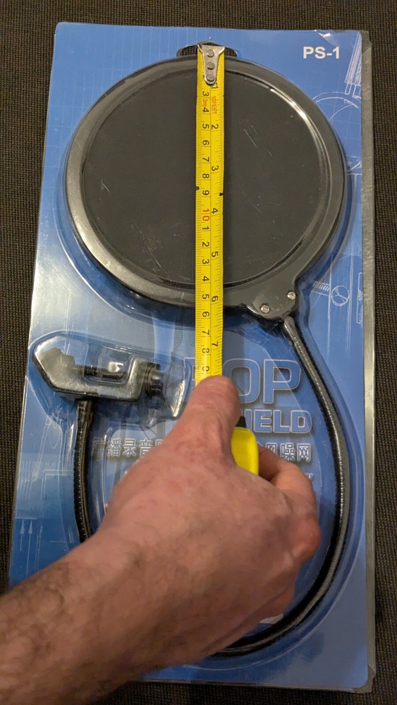 Pop Shield Mic PS-1 Pop Filter Home Studio Recording Microphone Filter Screen