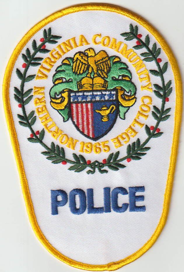 Northern Virginia Community College patch non shield shape patch from Australia
