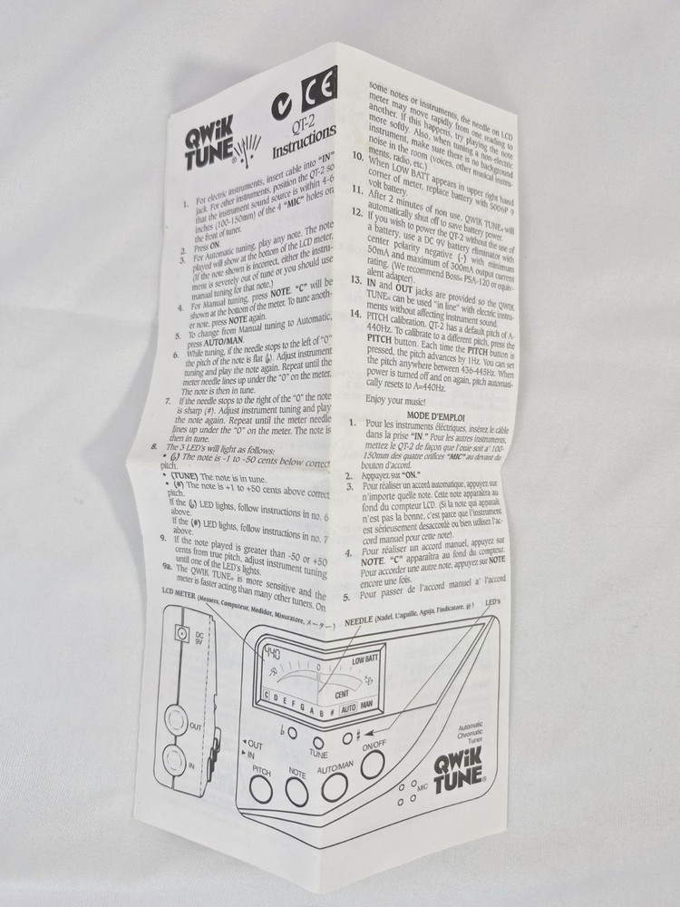 Qwik Time Hands Free Automatic Tuner LED