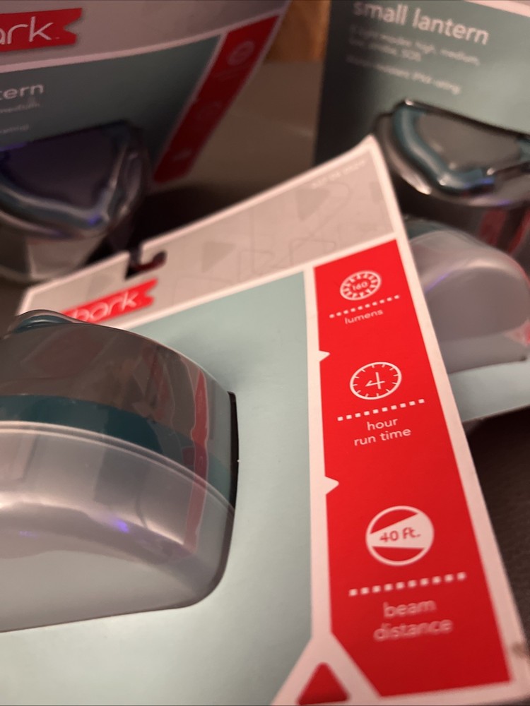Embark small lantern 5 Light Modes High, Med, Low, Strobe & SOS. Water Resistant