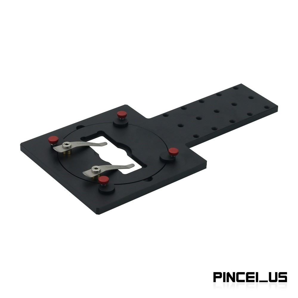 SP-SLH Microscope Sample Clamp Bracket Glass Slide Holder for Optics Experiment