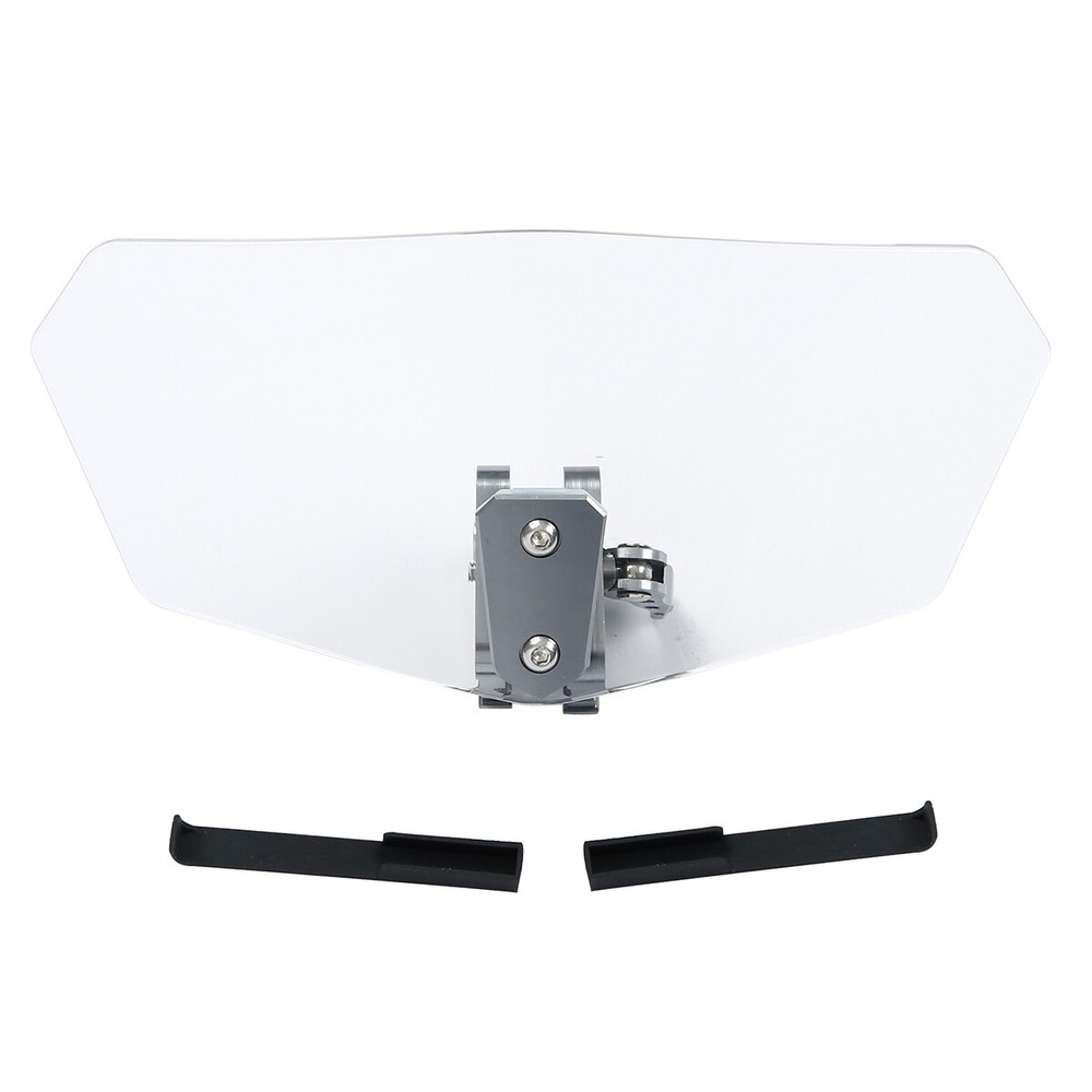 Universal Motorcycle Windshield Extension Spoiler Deflector For Harley Touring