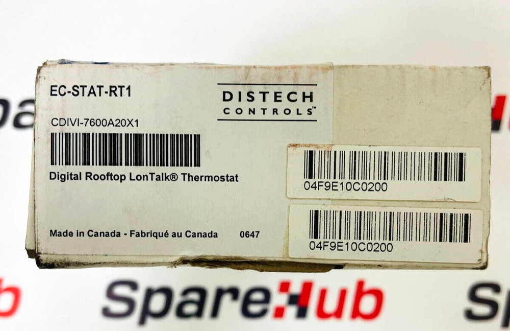 DISTECH CONTROLS EC-STAT-RT1 Thermostat CDIVI-7600A20X1