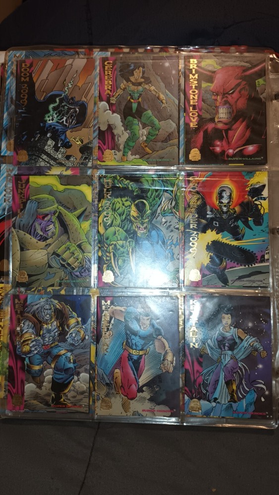 marvel universe cards 1994 complete set