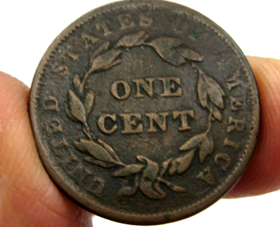 Nice 1839 LARGE CENT ~ Very Good VG