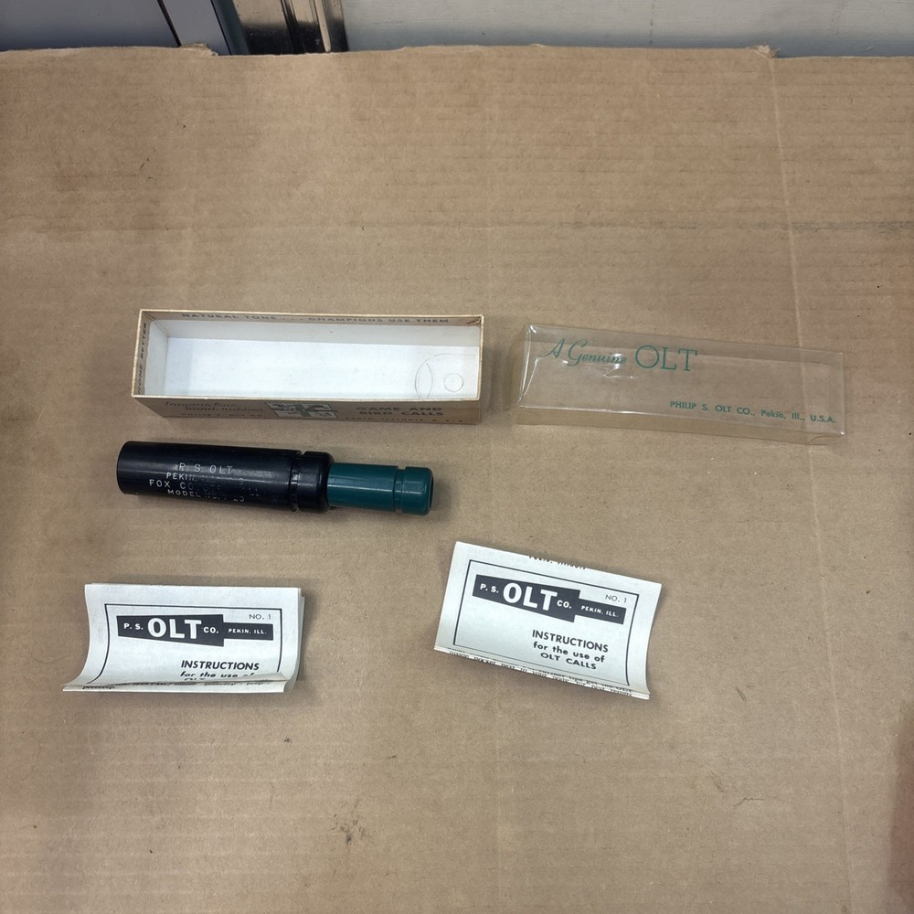 P.S. Olt Fox, Coyote Call Model T-20
