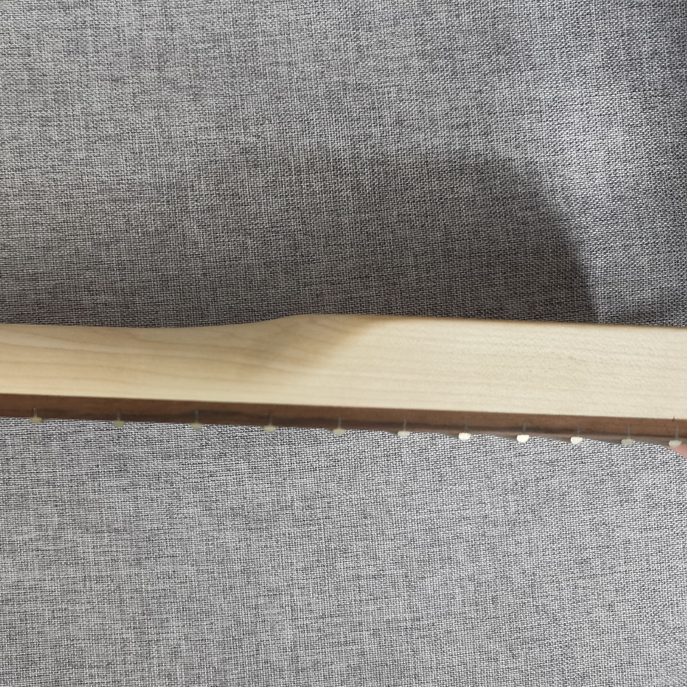 Diy standard strat guitar neck kit st maple neck rosewood finger 22frets bonenut