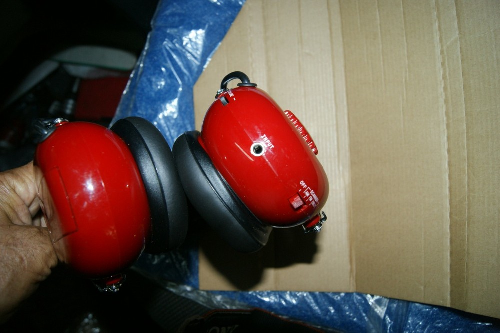 RACE ELECTRONICS AM-FM SCANNER HEADSET