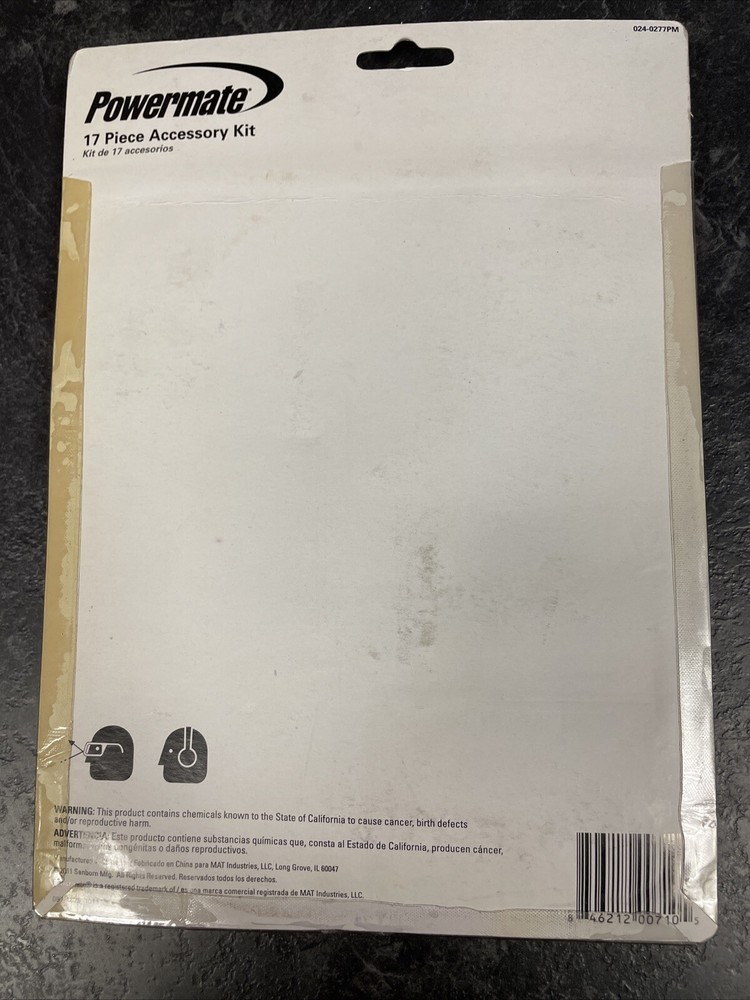 Powermate 17 Piece Accessory Kit Air Tool Kit