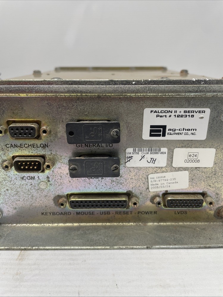 Ag-Chem Falcon II Keyboard/Keypad+Server -AG122318 Rogator Hard Drive Computer