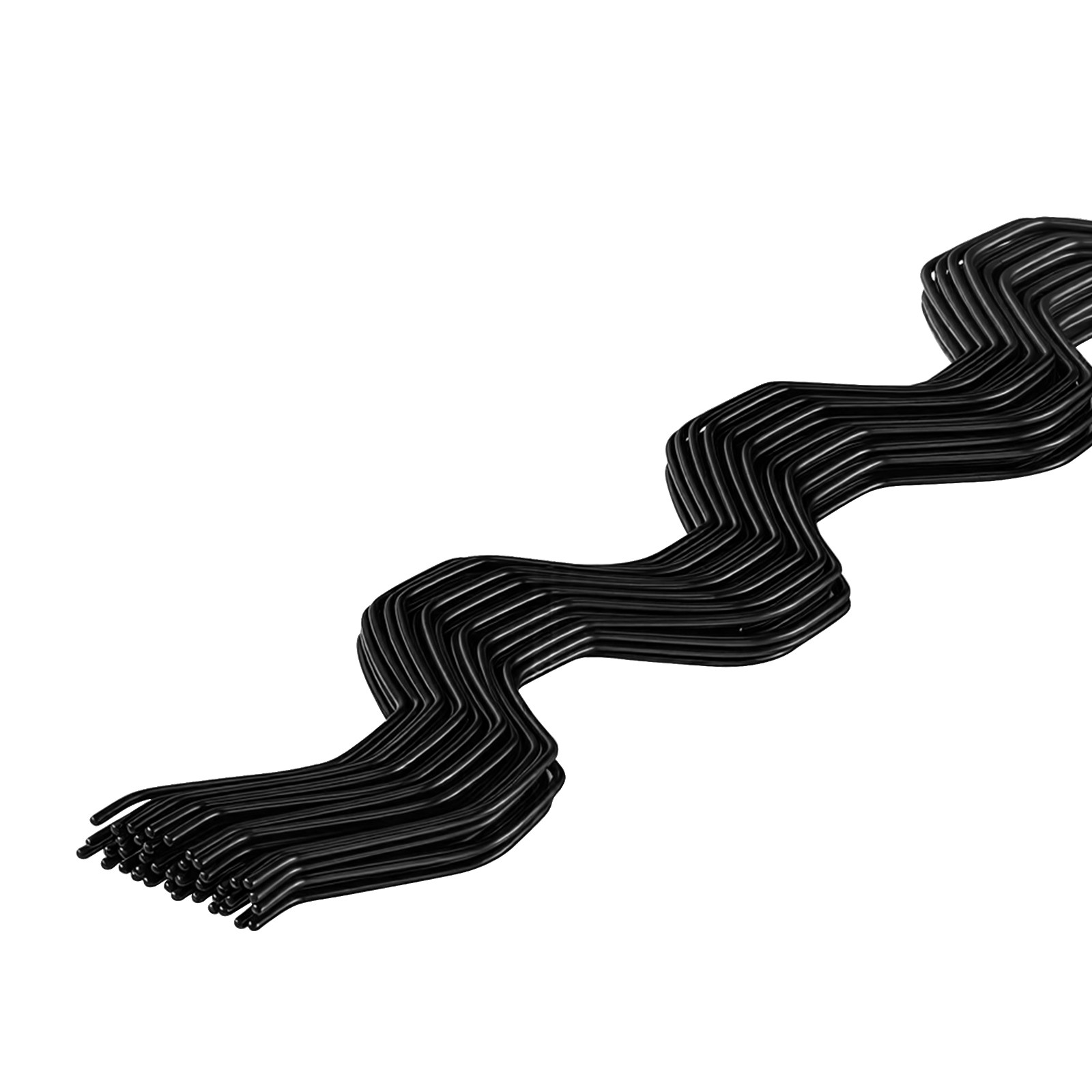 VEVOR Greenhouse Spring Wire & Lock Channel Aluminum Alloy 50 Packs 6.56 ft