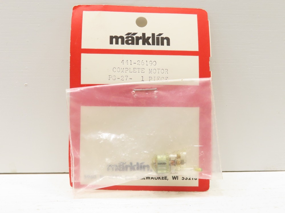 Marklin 441-26190 HO Complete Motor PG-27 LN