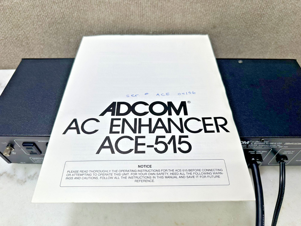 Adcom ACE-515 AC Enhancer (super clean)