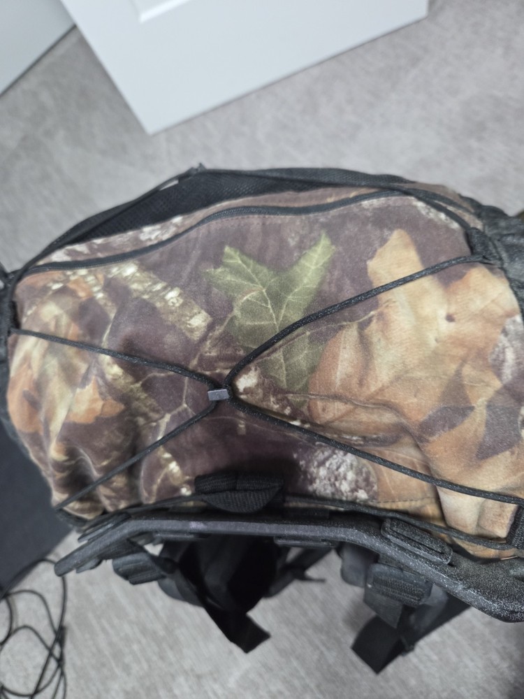 Vtg Fieldline Camo Medium-large External Frame Backpack Hunting
