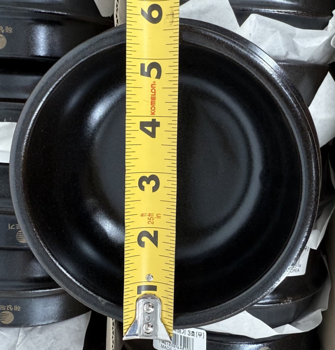 Hyesung Doki Korean Earthenware Bowl 6” – Made in Korea – New