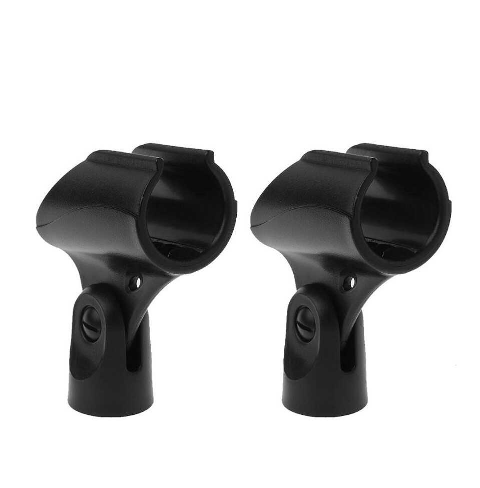 2 Pack Microphone Clip Holder Clamp Replacement for Shure BLX288 PG58 Wireless