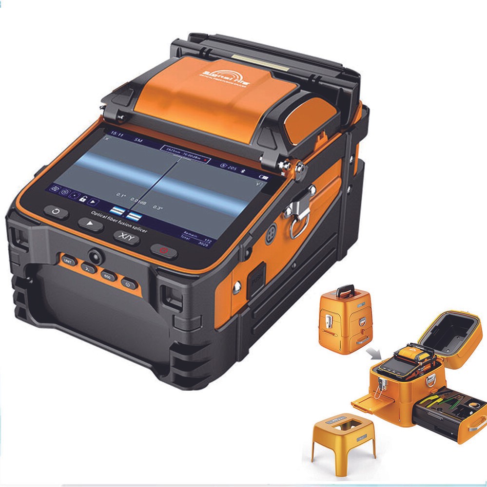 Automatic FTTH Fiber Optical Welding Splicing Machine SM MM 5S Splicing time