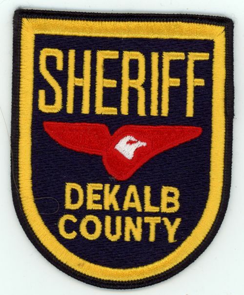 GEORGIA GA DEKALB COUNTY SHERIFF NICE SHOULDER PATCH POLICE