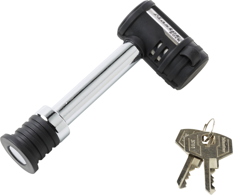 MASTER LOCK 5/8" RECEIVER HITCH LOCK 2 1/2IN SHACK #MAS1479DAT