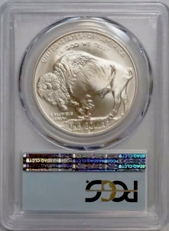 2001 BUFFALO Silver Dollar $1 PCGS MS70💥FLAWLESS QUALITY!💥