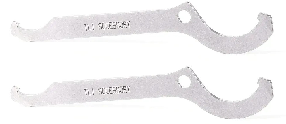 Dead Air Armament Enhanced Spanner Wrench Kit, KeyMo Hook Spanner & : TLPACK