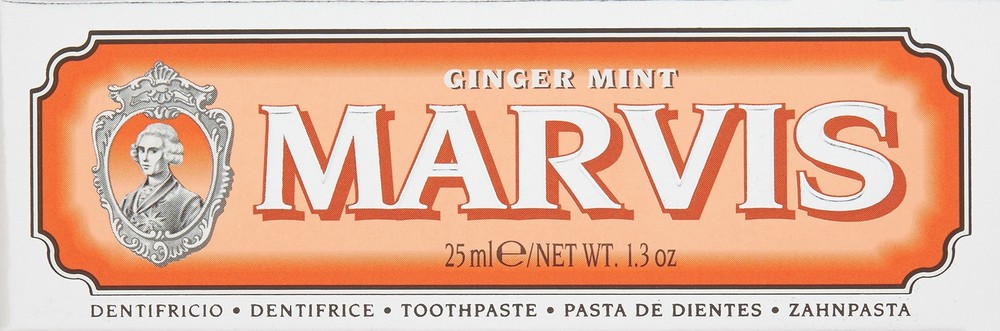 Marvis Ginger Mint Toothpaste, 1.3 oz 1.3 Ounce