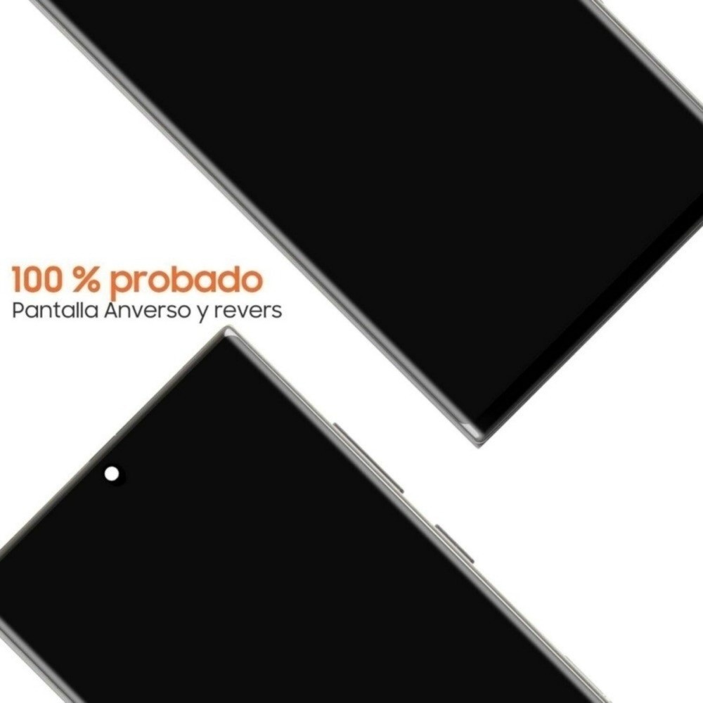 Premium LCD Screen Replacement for Samsung Galaxy S22 Ultra with Frame + Tools