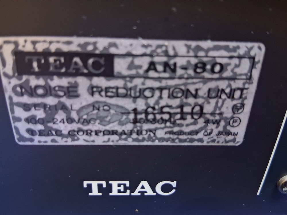 TEAC AN-80 NOISE REDUCTION UNIT