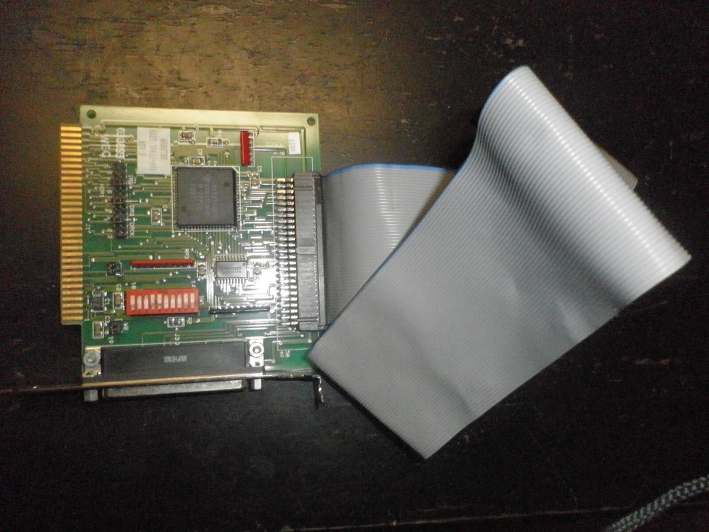 WANGTEK 30631-001 8BIT ISA tape controller, cable included.