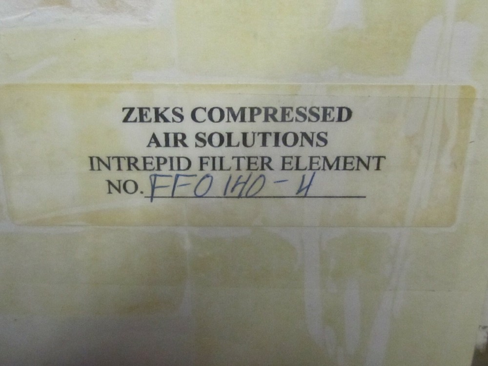 Zeks Compressed Air Solutions Model: FF0140 Filter Element. New Old Stock