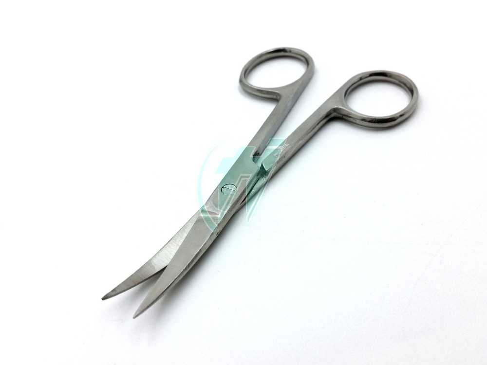 1 OPERATING DISSECTING SCISSORS 4.5" CURVED SHARP SHARP TIP SURGICAL