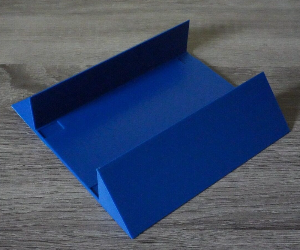 PlayStation 2 PS2 vertical Stand Blue 3d print